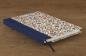 Preview: Blankobuch A5 "Medicea", blau bordeaux, unliniertes Buch